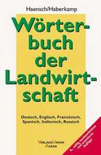 Wörterbuch der Landwirtschaft