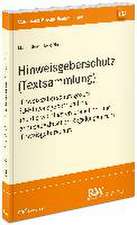 Hinweisgeberschutz (Textsammlung)