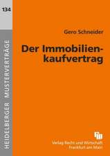 Der Immobilienkaufvertrag