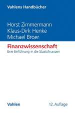 Finanzwissenschaft