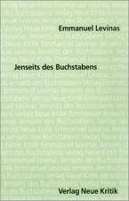 Jenseits des Buchstabens I