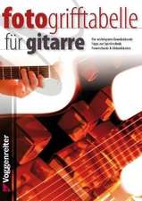 Foto-Grifftabelle für Gitarre