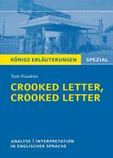 Crooked Letter von Tom Franklin.