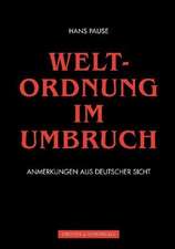 Weltordnung im Umbruch