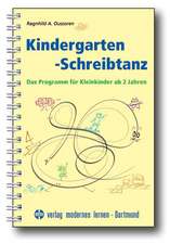 Kindergarten-Schreibtanz. Mit Audio-CD