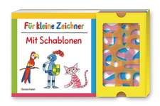 Für kleine Zeichner mit Schablonen-Set