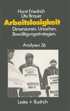 Arbeitslosigkeit — Dimensionen, Ursachen und Bewältigungsstrategien: Fachwissenschaftliche Analyse und didaktische Planung