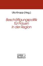 Beschäftigungspolitik für Frauen in der Region