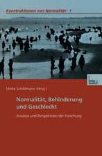 Normalität, Behinderung und Geschlecht: Ansätze und Perspektiven der Forschung