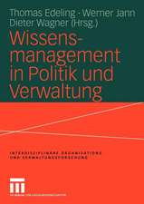 Wissensmanagement in Politik und Verwaltung