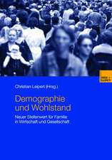 Demographie und Wohlstand