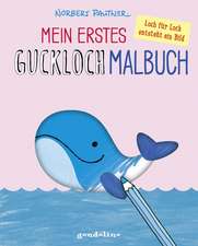 Mein erstes Guckloch-Malbuch (Wal)