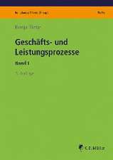 Geschäfts- und Leistungsprozesse I