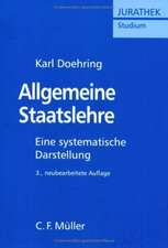 Doehring, K: Allgemeine Staatslehre