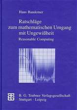 Ratschläge zum mathematischen Umgang mit Ungewißheit: Reasonable Computing