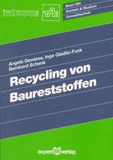 Recycling von Baureststoffen