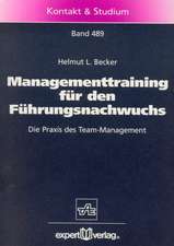 Managementtraining für den Führungsnachwuchs