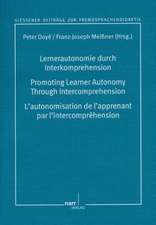 Lernerautonomie durch Interkomprehension: Projekte und Perspektiven