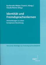 Identität und Fremdsprachenlernen