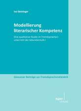 Modellierung literarischer Kompetenz