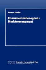 Konsumentenbezogenes Marktmanagement