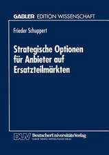 Strategische Optionen für Anbieter auf Ersatzteilmärkten