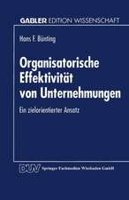 Organisatorische Effektivität von Unternehmungen: Ein zielorientierter Ansatz