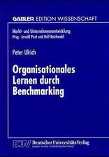 Organisationales Lernen durch Benchmarking