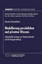 Modellierung persönlichen und privaten Wissens: Individuelle Systeme zur Datenrecherche und Vortragserstellung