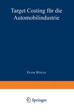 Target Costing für die Automobilindustrie