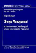 Change Management