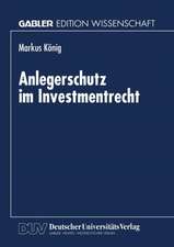 Anlegerschutz im Investmentrecht