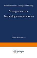 Management von Technologiekooperationen: Partnersuche und vertragliche Planung