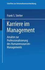 Karriere im Management: Ansätze zur Professionalisierung des Humanressourcen-Managements