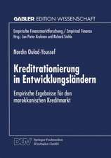 Kreditrationierung in Entwicklungsländern: Empirische Ergebnisse für den marokkanischen Kreditmarkt