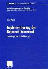 Implementierung der Balanced Scorecard: Grundlagen und IT-Fachkonzept