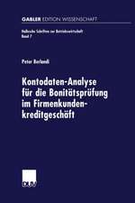 Kontodaten-Analyse für die Bonitätsprüfung im Firmenkundenkreditgeschäft