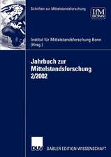 Jahrbuch zur Mittelstandsforschung 2/2002