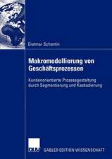 Makromodellierung von Geschäftsprozessen: Kundenorientierte Prozessgestaltung durch Segmentierung und Kaskadierung