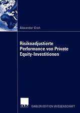 Risikoadjustierte Performance von Private Equity-Investitionen