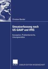 Umsatzerfassung nach US-GAAP und IFRS: Konzeption, Problembereiche, Lösungsansätze