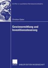 Gewinnermittlung und Investitionssteuerung