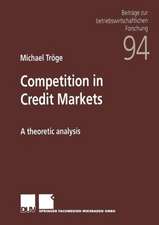 Competition in Credit Markets