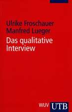 Das qualitative Interview