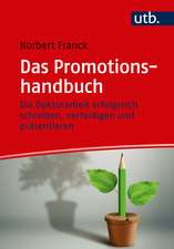 Das Promotionshandbuch