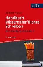 Handbuch Wissenschaftliches Schreiben