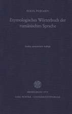 Etymologisches Wörterbuch der rumänischen Sprache