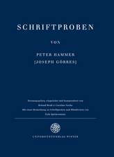 Schriftproben Von Peter Hammer: Faksimile Des Erstdrucks