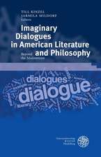 Imaginary Dialogues in American Literature and Philosophy