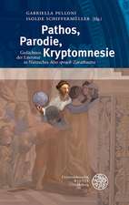 Pathos, Parodie, Kryptomnesie